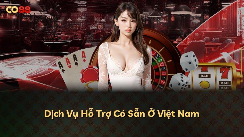 Dịch Vụ Hỗ Trợ Có Sẵn Ở Việt Nam